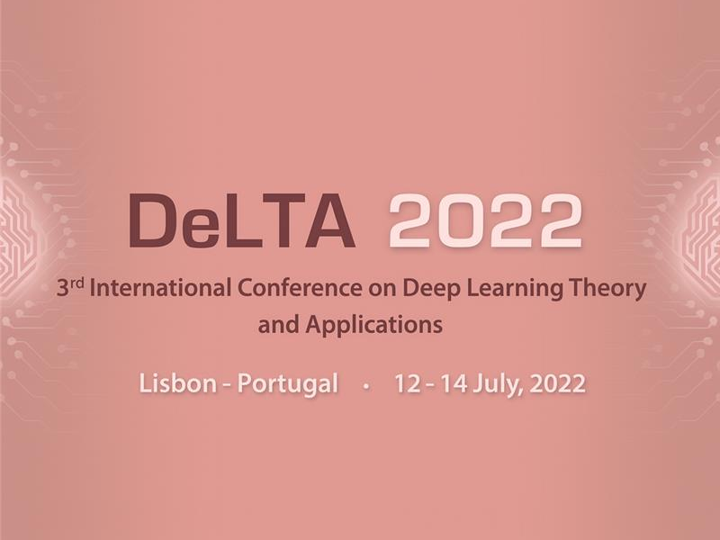 3rd International Conference on Deep Learning Theory and Applications (DeLTA)